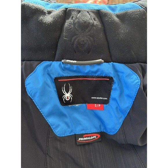 SPYDER Pinnacle Style 133032 Black Blue Ski Jacket Men's Small - Picture 12 of 16
